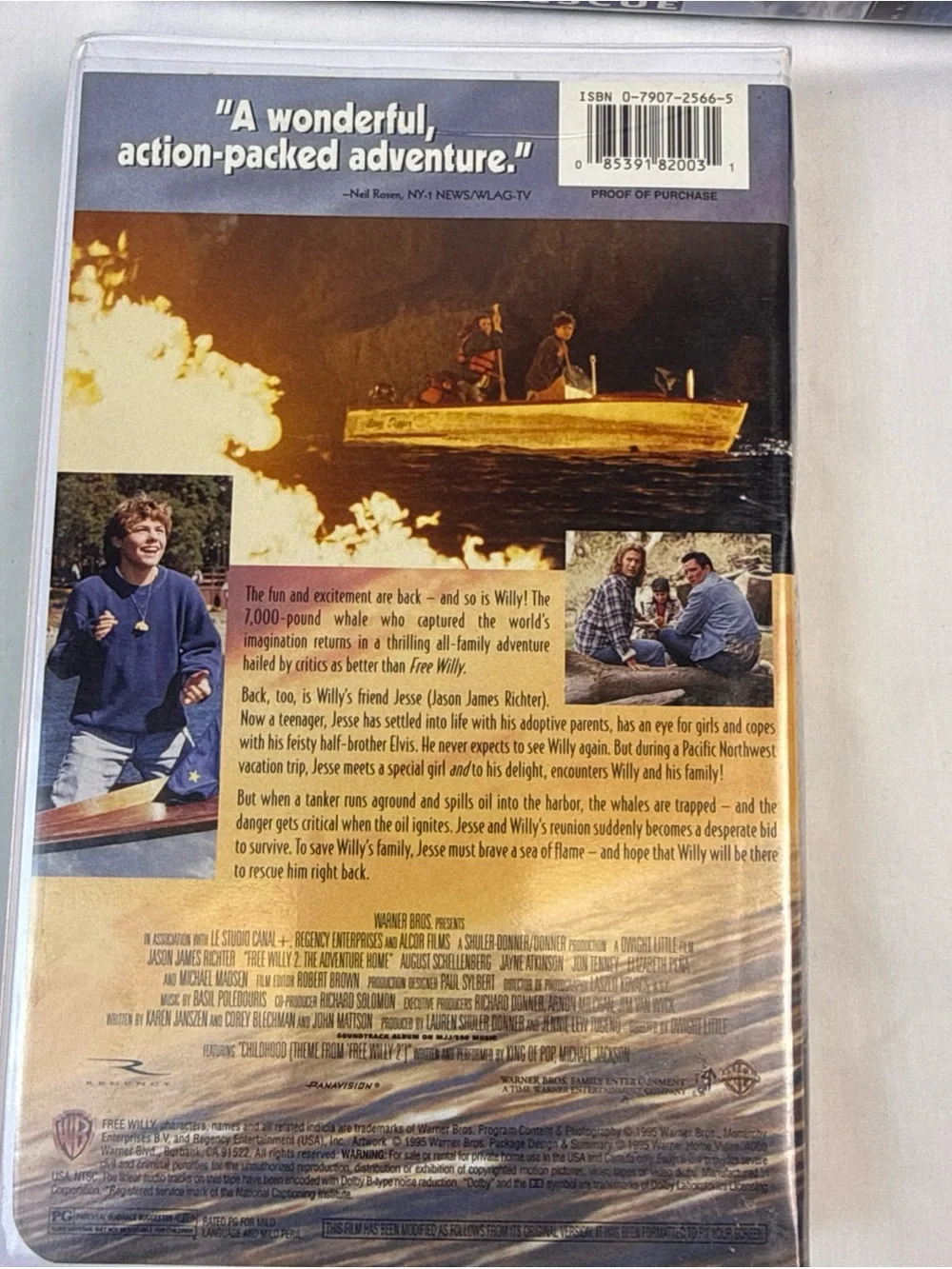 Free Willy Trilogy VHS Collection